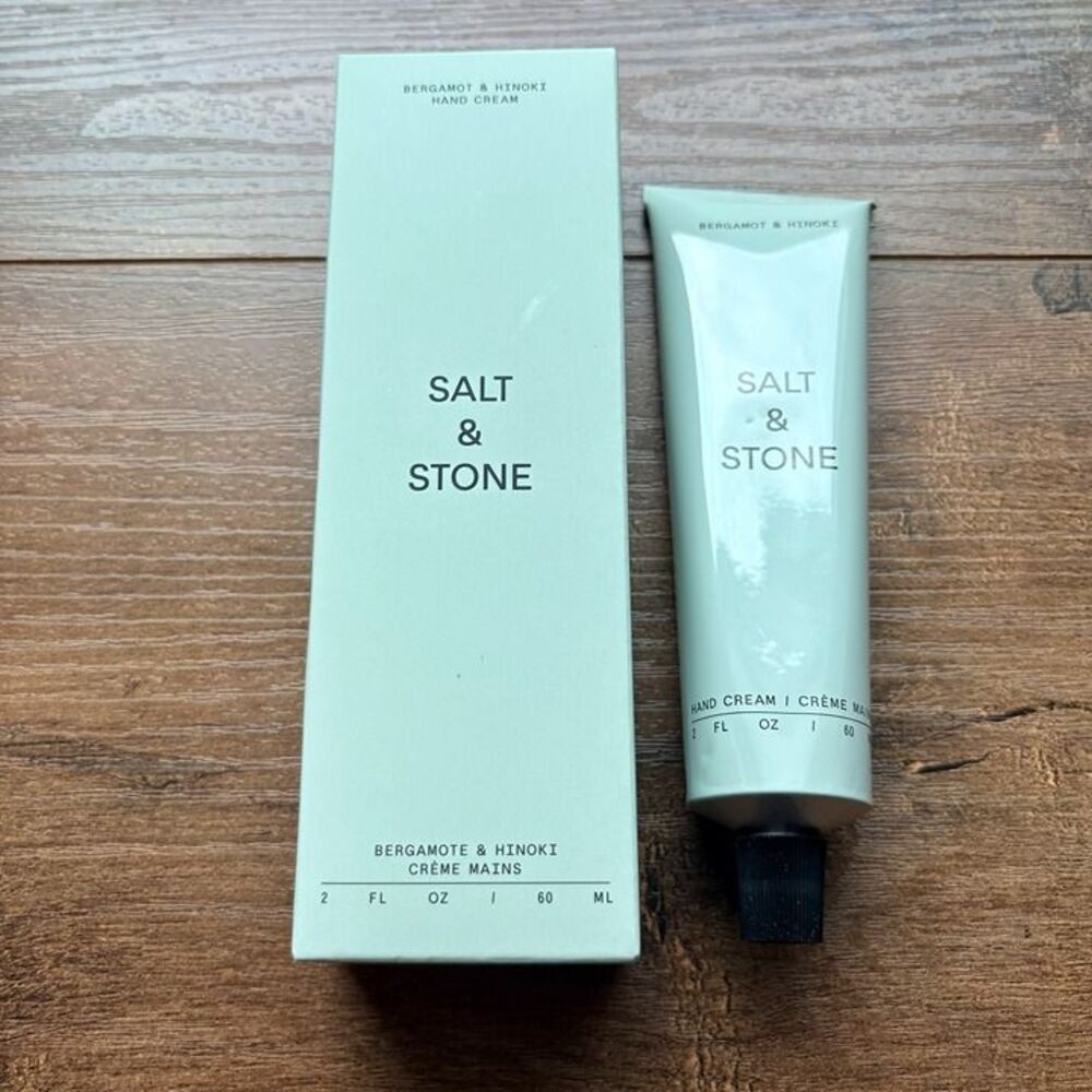 Salt + Stone Bergamot & Hinoki Hand Cream - 60ml